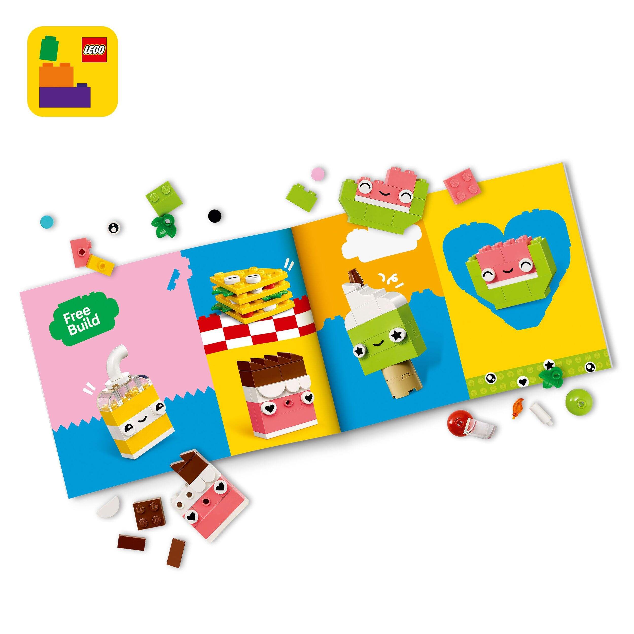LEGO Classic, Les amis de la cuisine, 11039 Overhead_Flat
