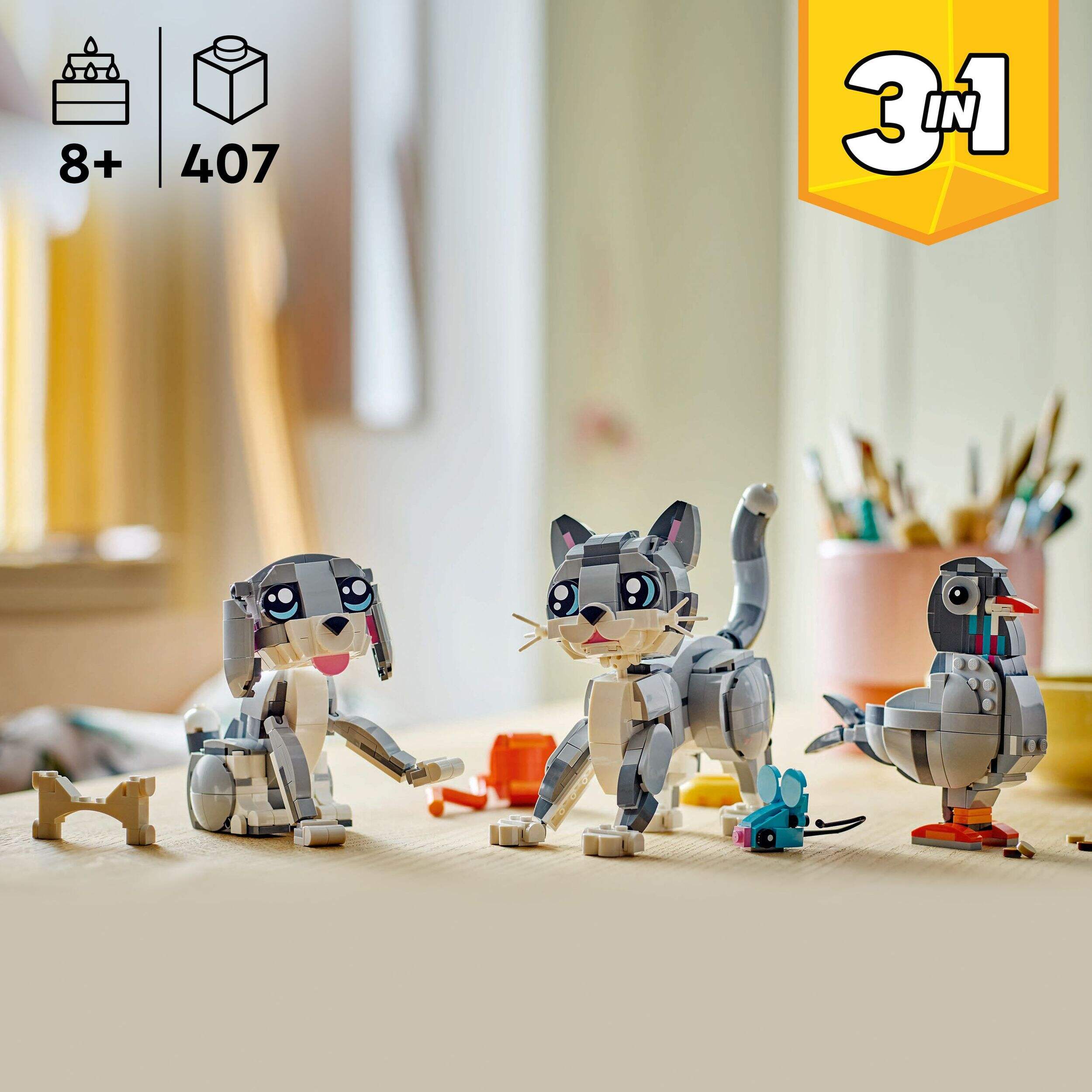 LEGO® Creator Playful Cat -  31163 Composite_or_Mixed