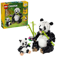 LEGO Creator, Animaux sauvages : Famille de pandas, 31165 Composite_or_Mixed