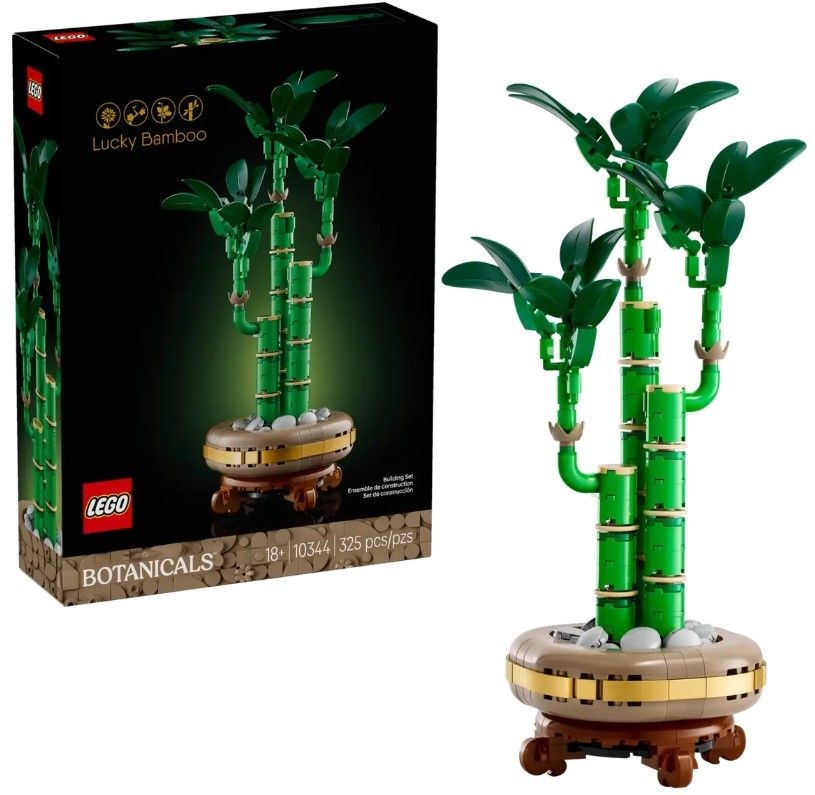 LEGO® Botanicals Lucky Bamboo - 10344, 325-pcs, Ages 18+