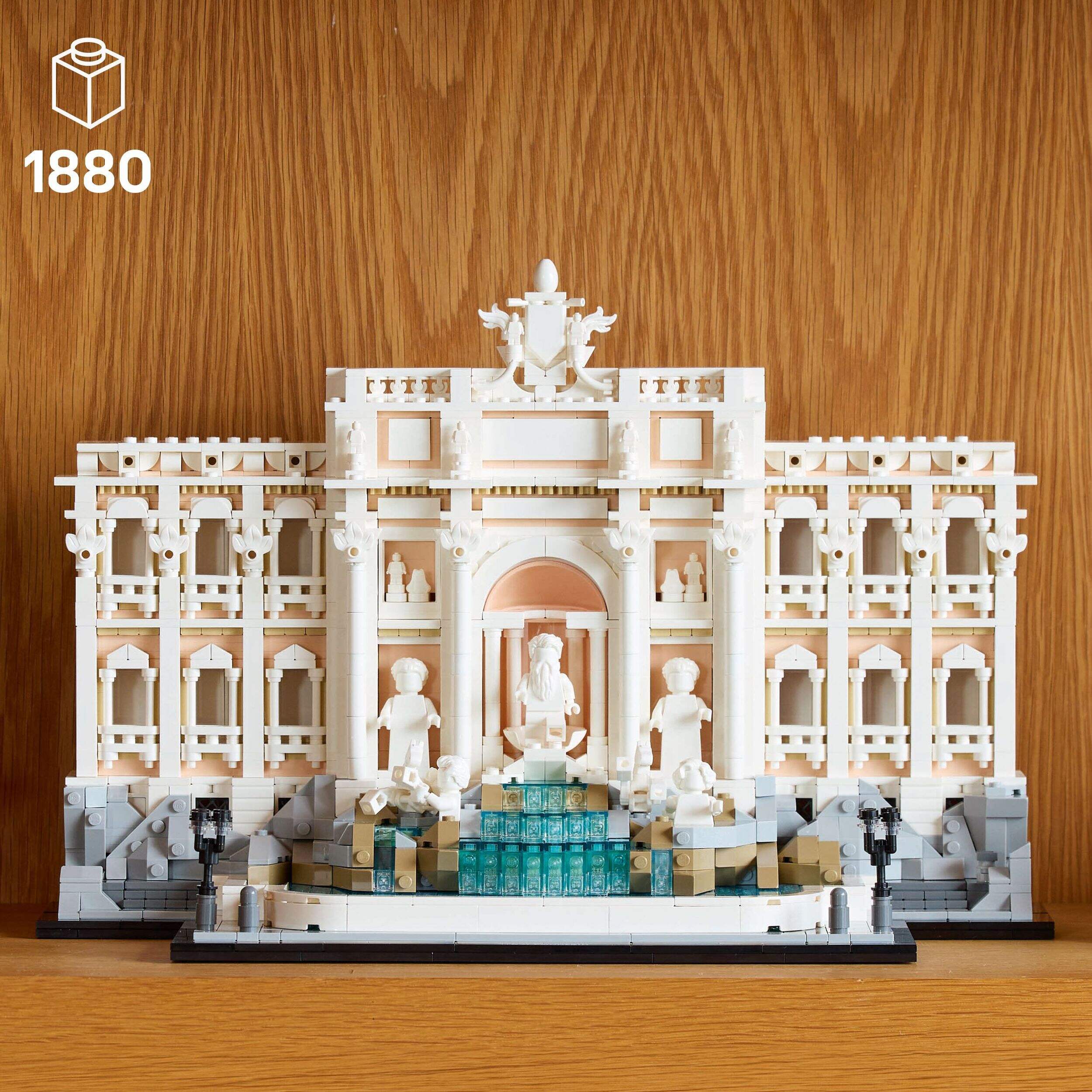 LEGO® Architecture Trevi Fountain - 21062 Front_Flat