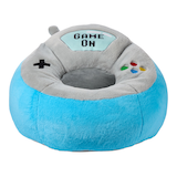 Fauteuil de jeu en peluche douce Front_Flat