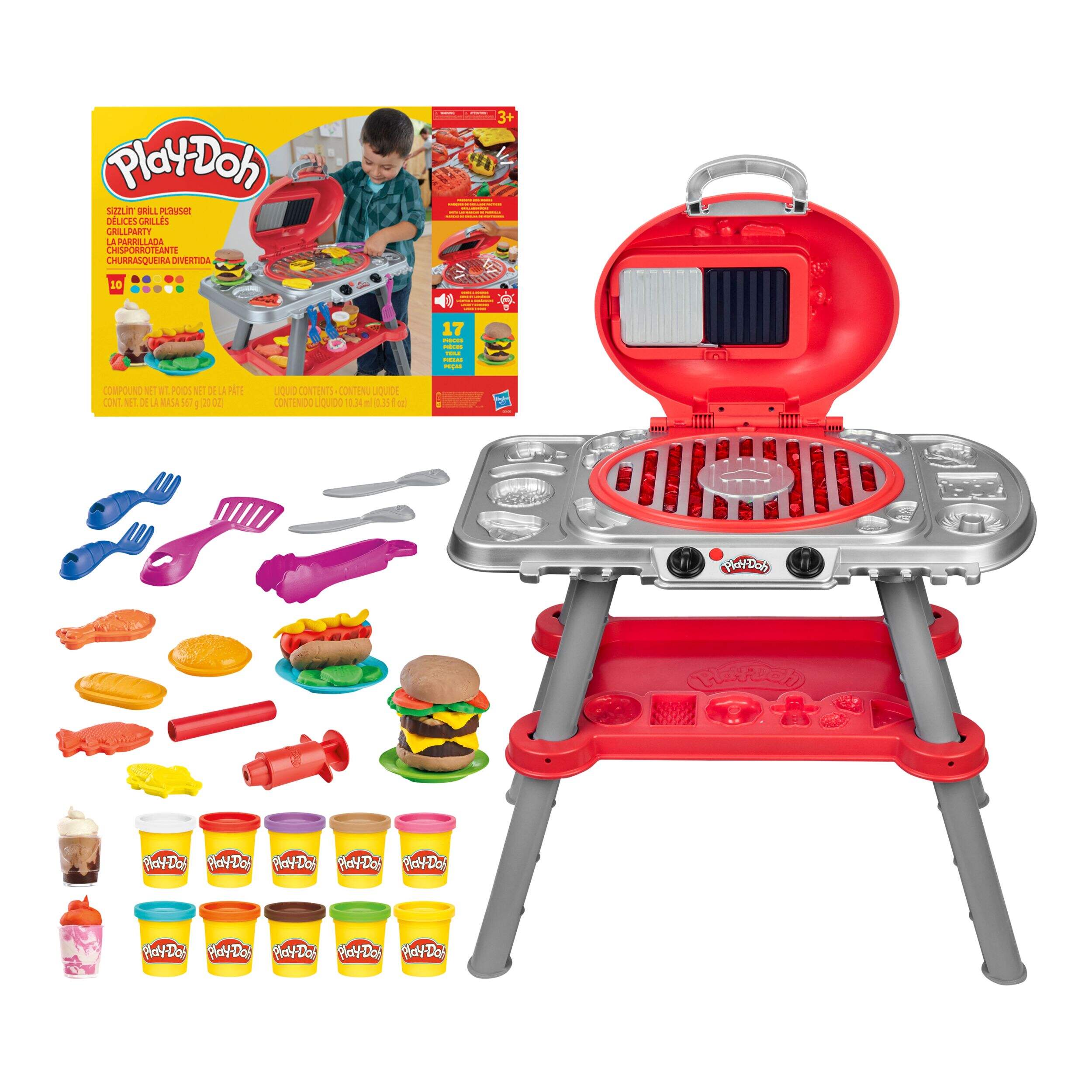 Play-Doh Barbecue Grill Set Composite_or_Mixed