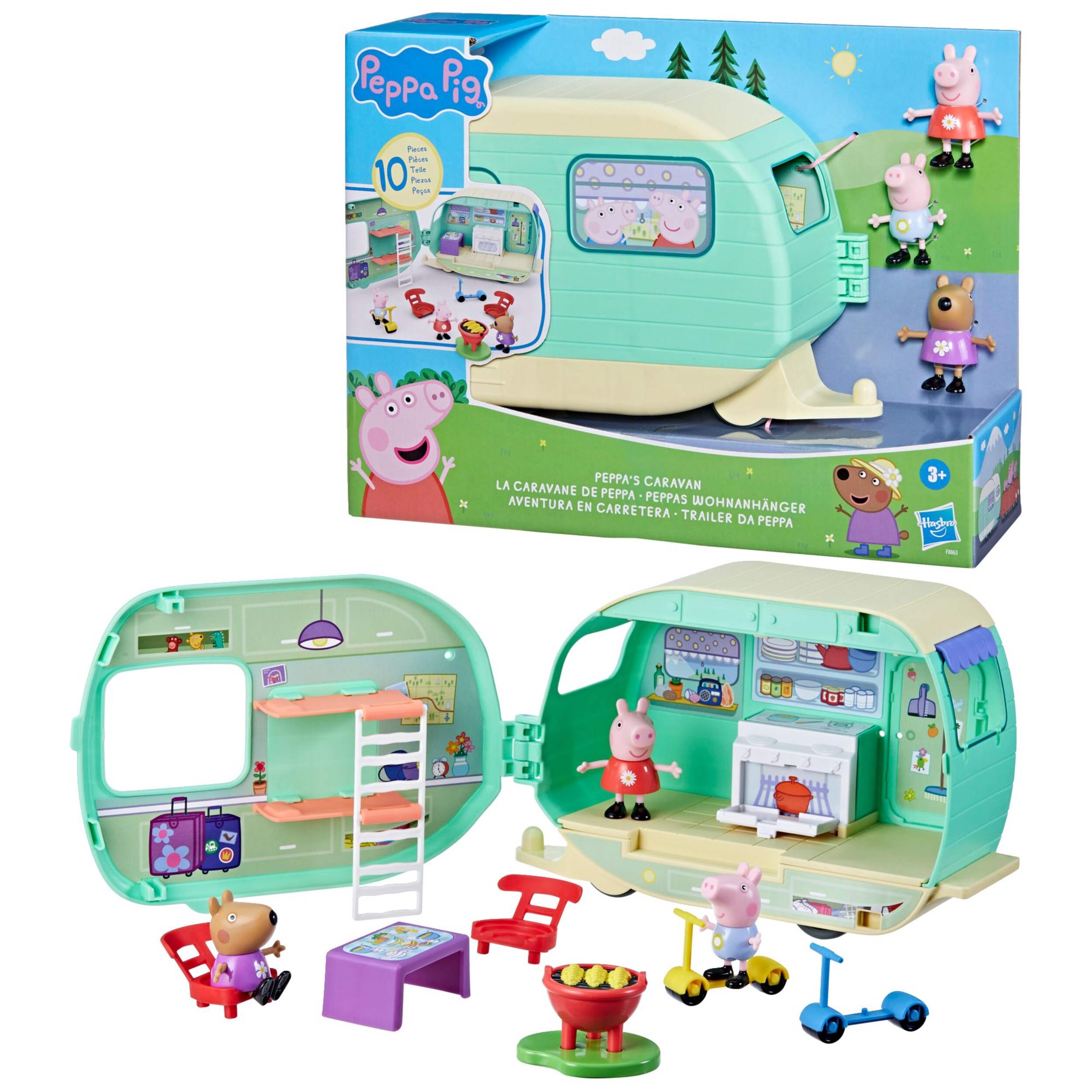 Peppa Pig Caravan Playset Composite_or_Mixed