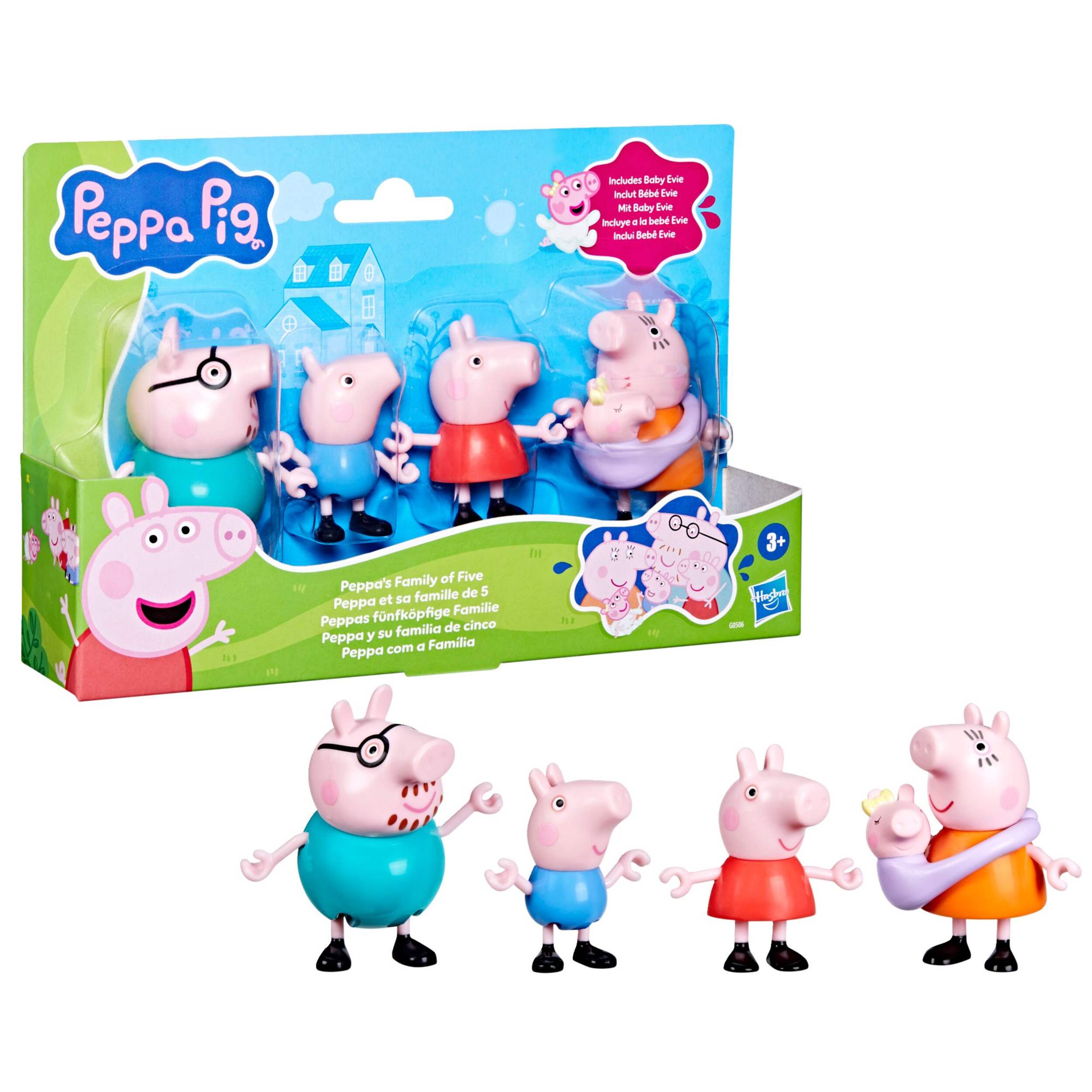 Peppa Pig Family Figure Set Composite_or_Mixed