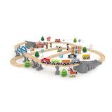 Just My Style J'adore Wood Mega Train Set for Ages 3+ Composite_or_Mixed
