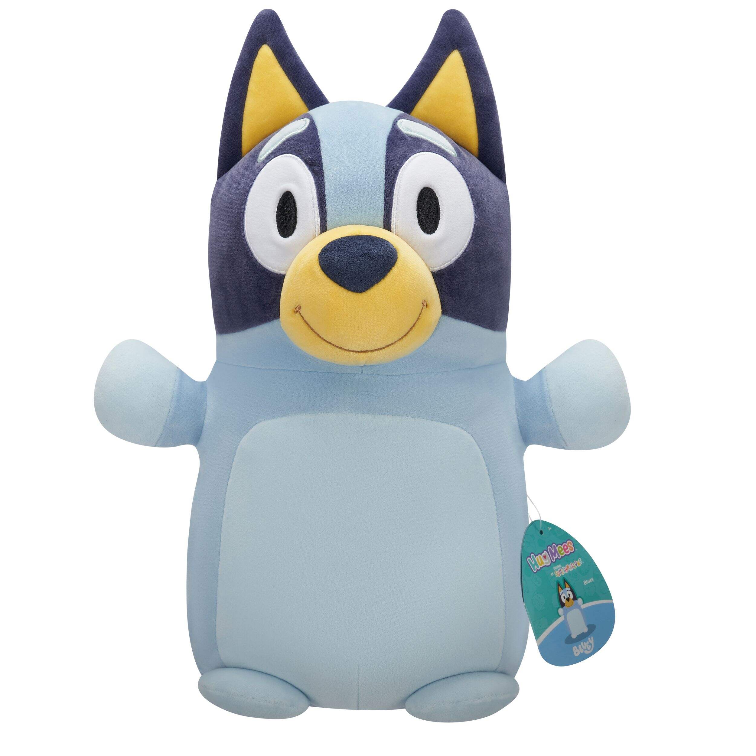 Squishmallows 14-in Soft Plush Bluey HugMees for Ages 3+ Front_Flat