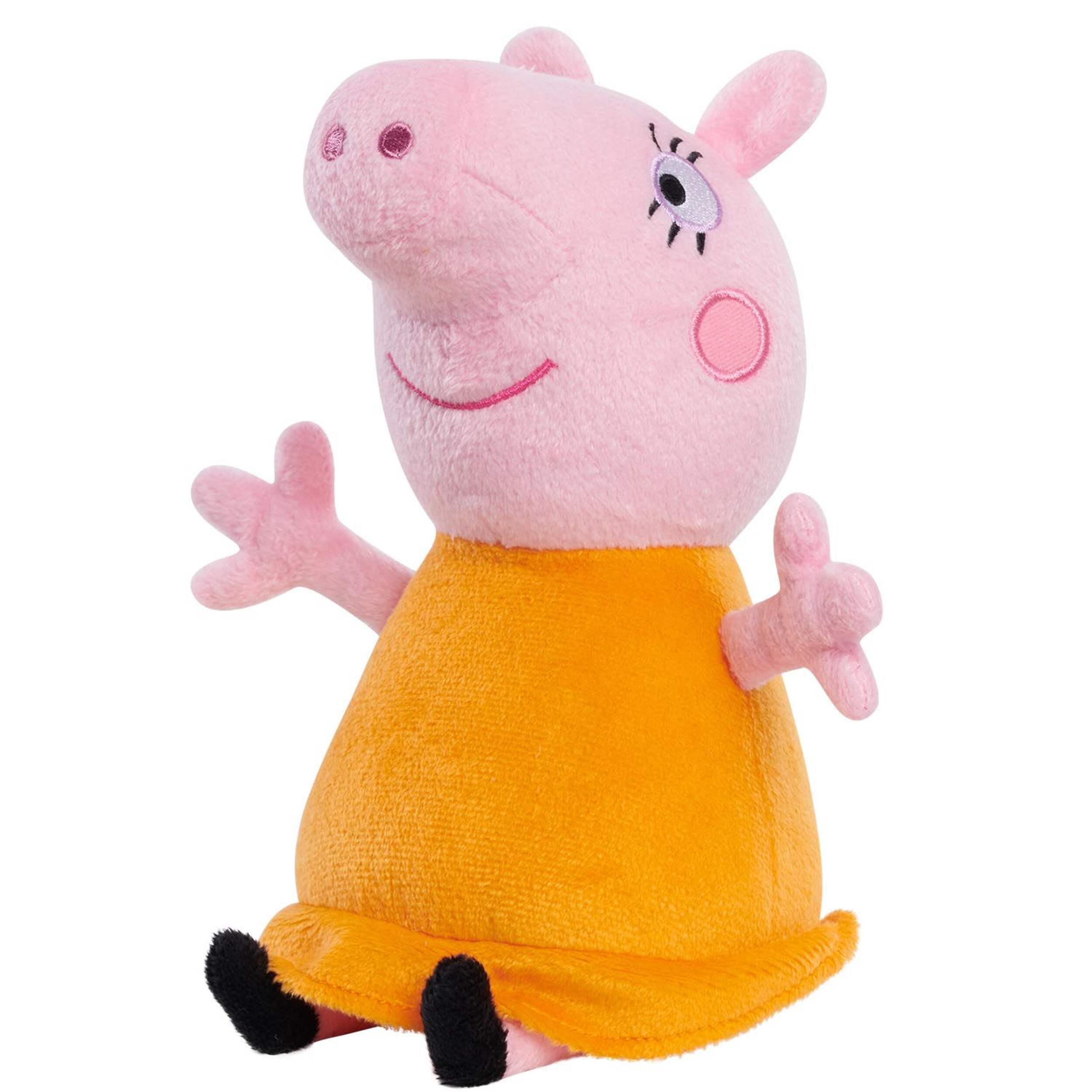 Peppa Pig Small Plush Family, 7-in, Assorted Characters Front_Angled_Left