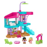 Fisher Price Little People Barbie Beach House Front_Angled_Right