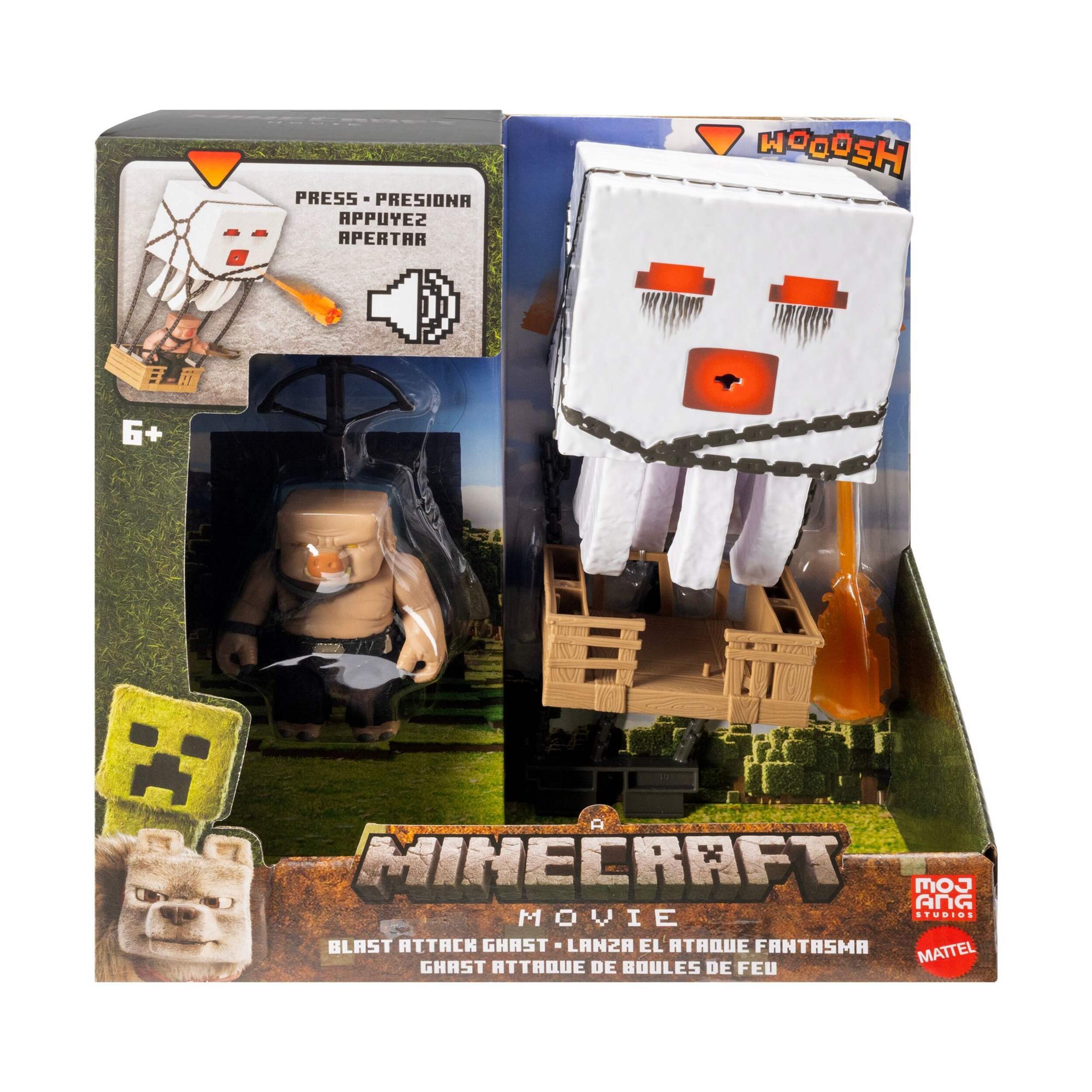 Figurine Mattle du film Minecraft The Big One Front_Elevated
