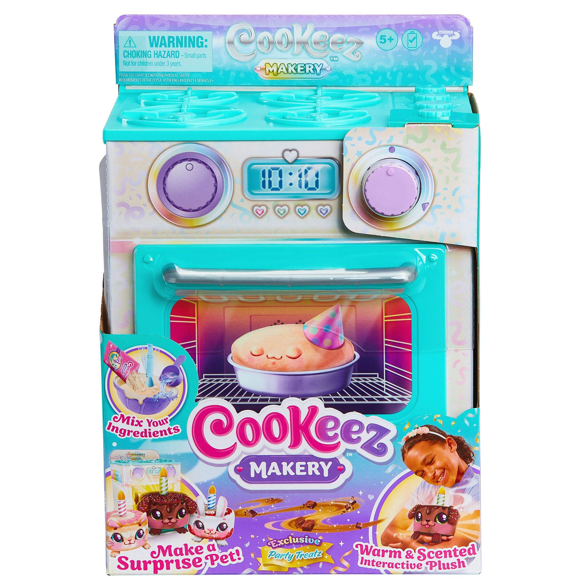 Cookeez Makery Oven Playset Front_Elevated