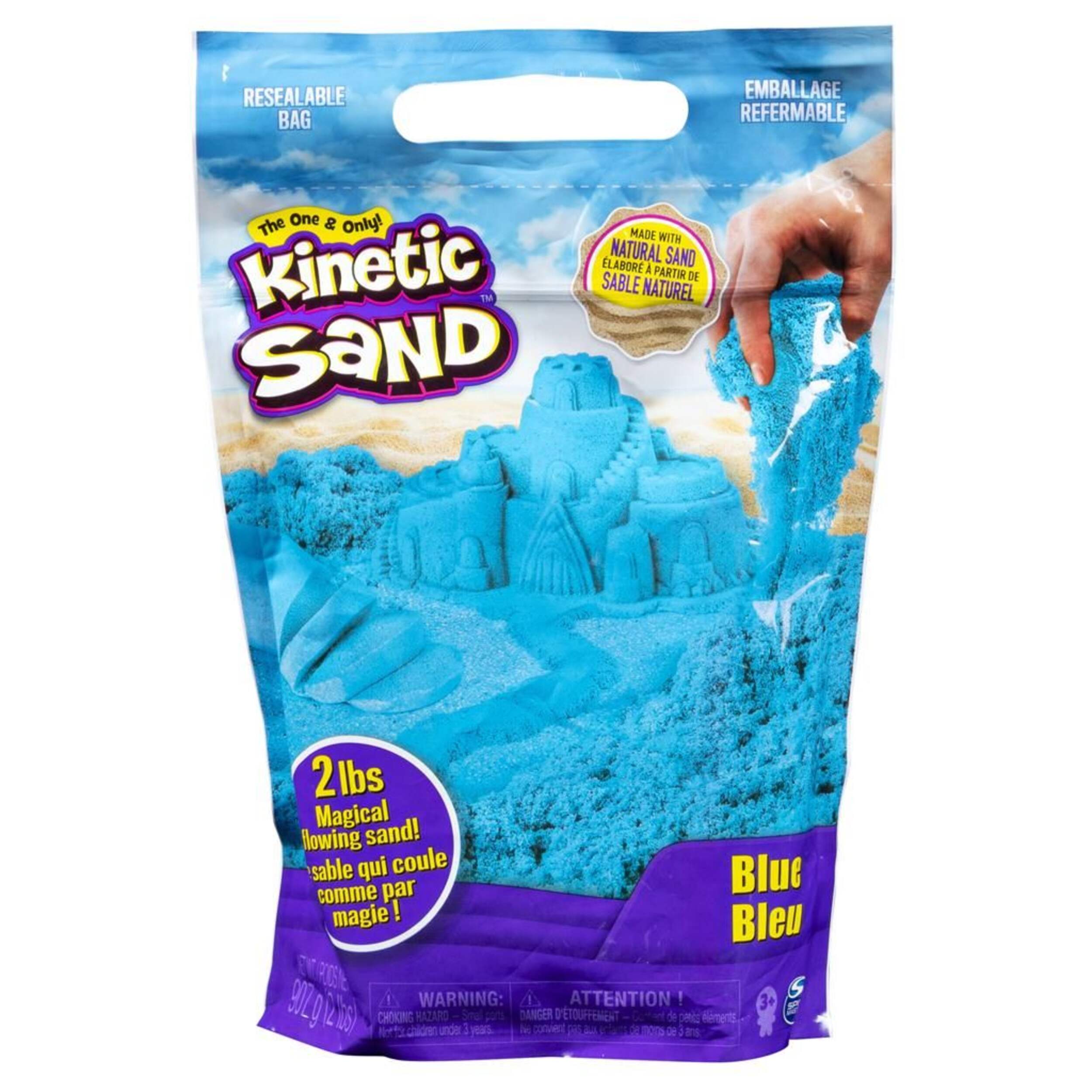 Kinetic Sand 2-lb Squeezable Toy for Arts and Crafts Front_Flat