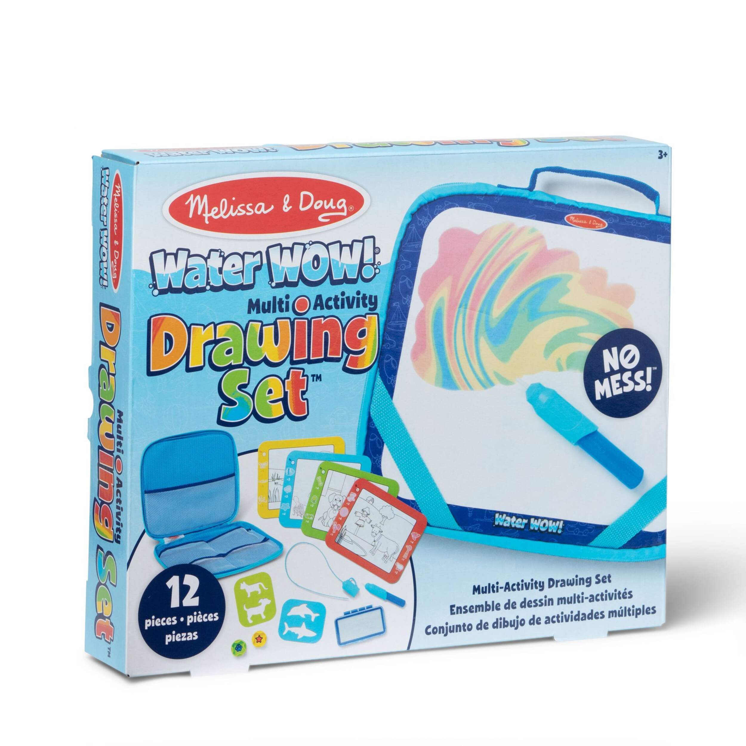Melissa & Doug Water WOW! Water WOW! Take-Along Multi-Activity Color-Reveal Drawing Set Front_Angled_Right