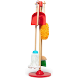 Melissa and Doug Housekeeping Playset for Ages 3+, 6-pc Composite_or_Mixed