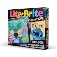 Lite Brite Colour Pop, Stitch Front_Angled_Left