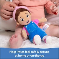 Poupée en peluche Câlins et Confort de qualité supérieure pour enfants de 6 mois à 3 ans et plus Ms. Rachel, 11 po