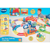 VTech® My First Motorized Train Set™, French Front_Flat