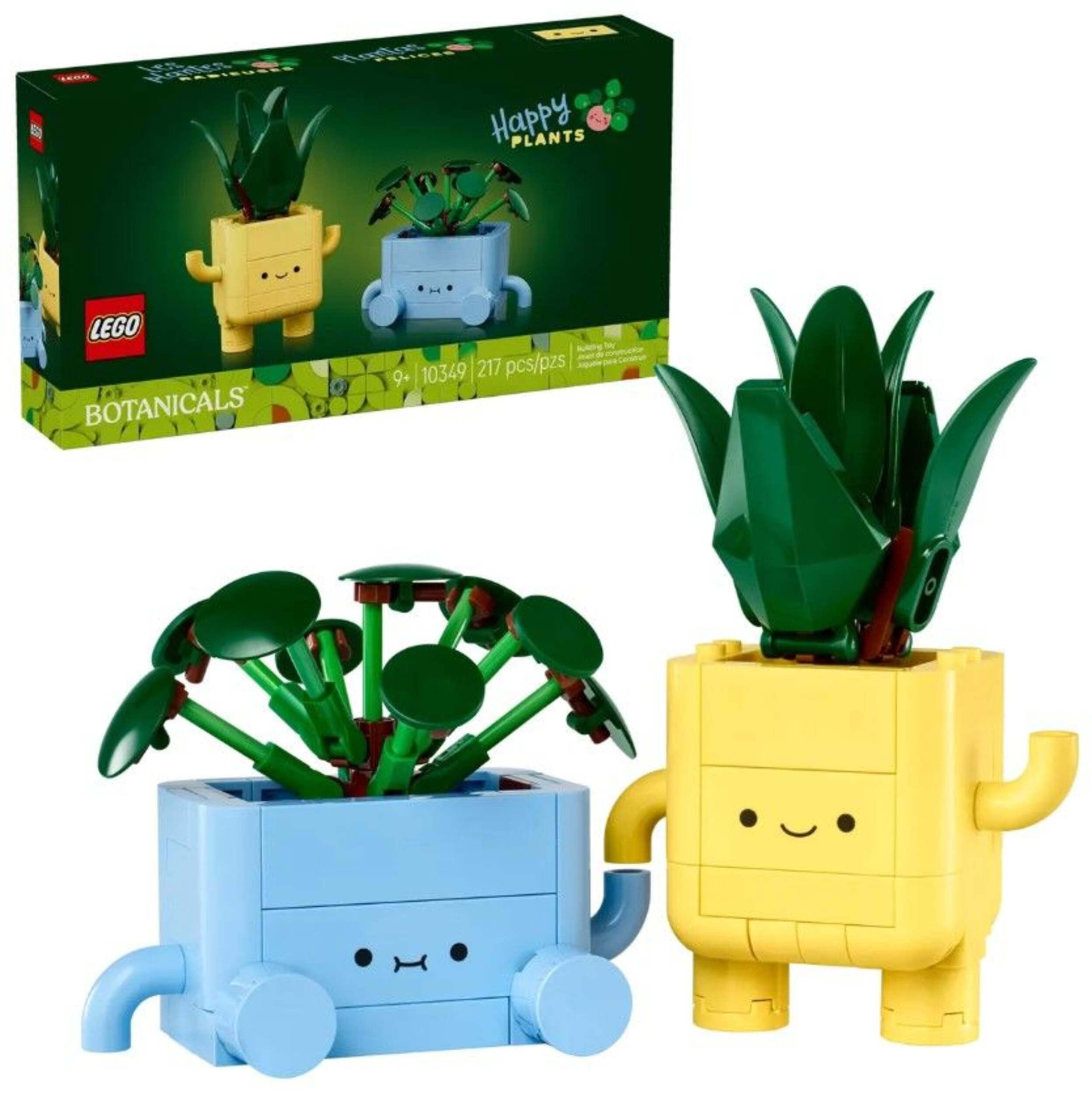 LEGO® Botanicals Happy Plants - 10349, 217-pcs, Ages 9+ Composite_or_Mixed
