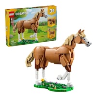 LEGO® Creator 3-in-1 Beautiful Horse - 31166, 685-pcs, Ages 9+ Front_Angled_Right