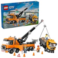 LEGO® City Heavy-Duty Recovery Tow Truck with Crane - 60467, 793-pcs, Ages 8+