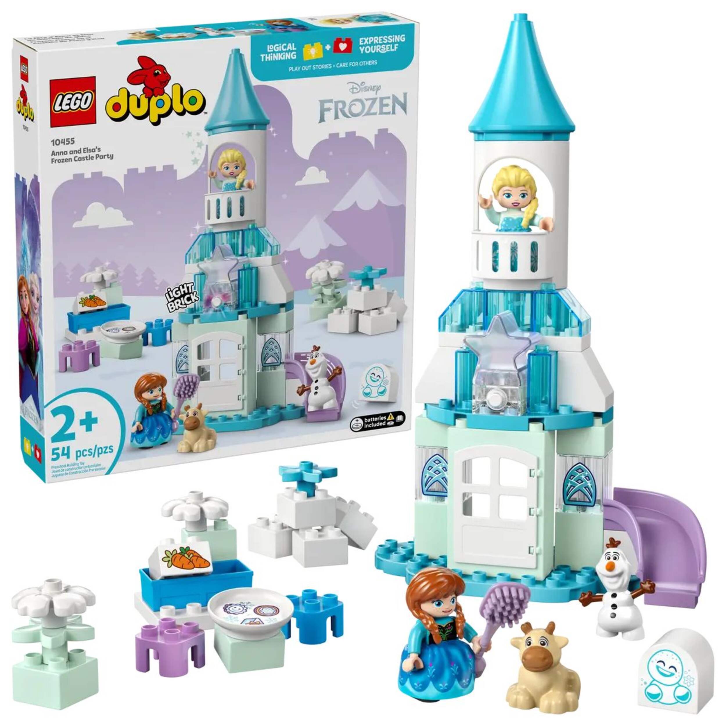 La fête d'Anna et Elsa au château de glace LEGO DUPLO Disney Composite_or_Mixed