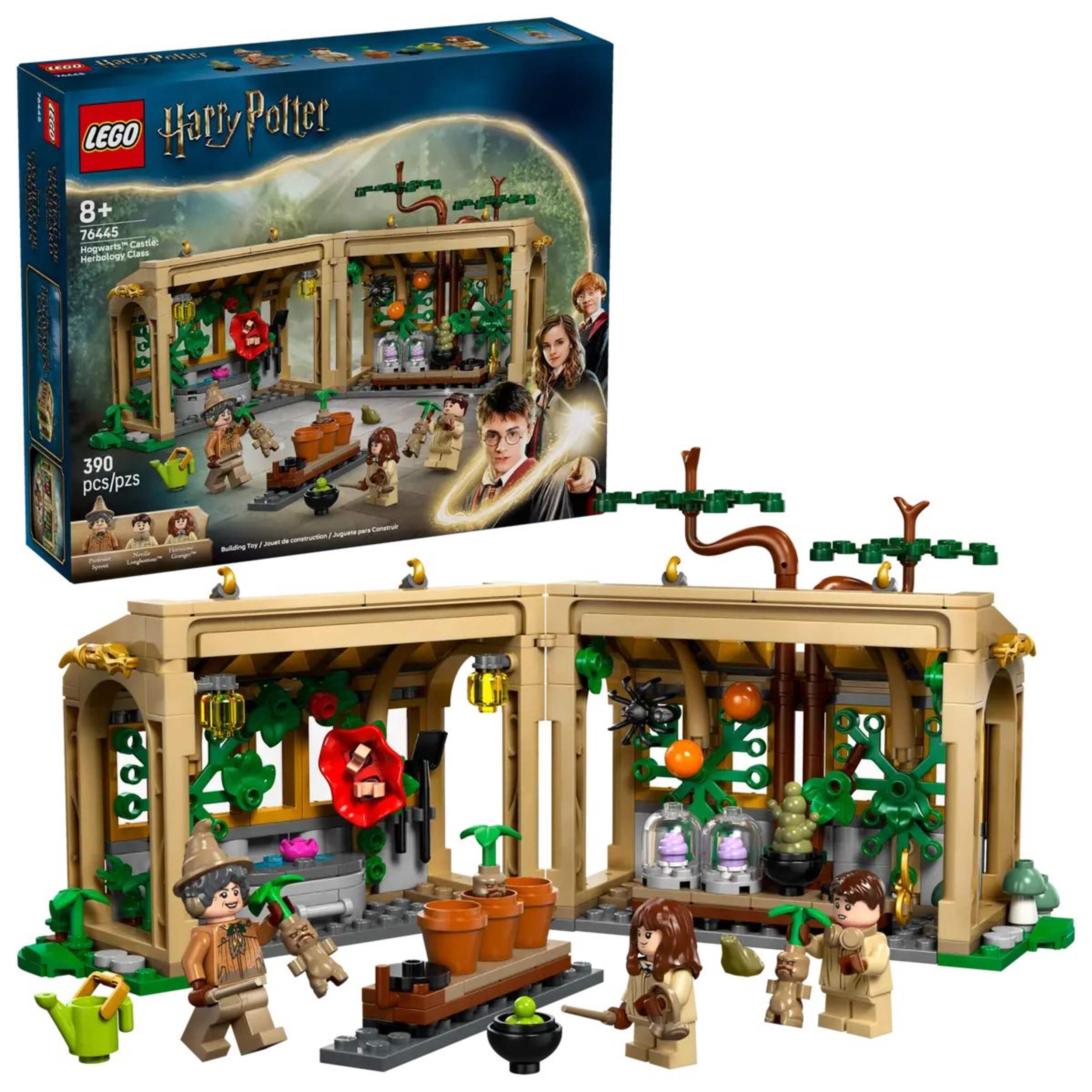 LEGO® Harry Potter Hogwarts™ Castle: Herbology Class - 76445, 390-pcs, Ages 8+ Composite_or_Mixed