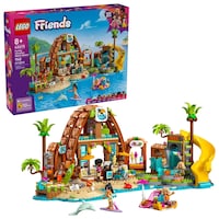 LEGO® Friends 42673 Family Vacation Beach Resort for Ages 8+, 1140-pc