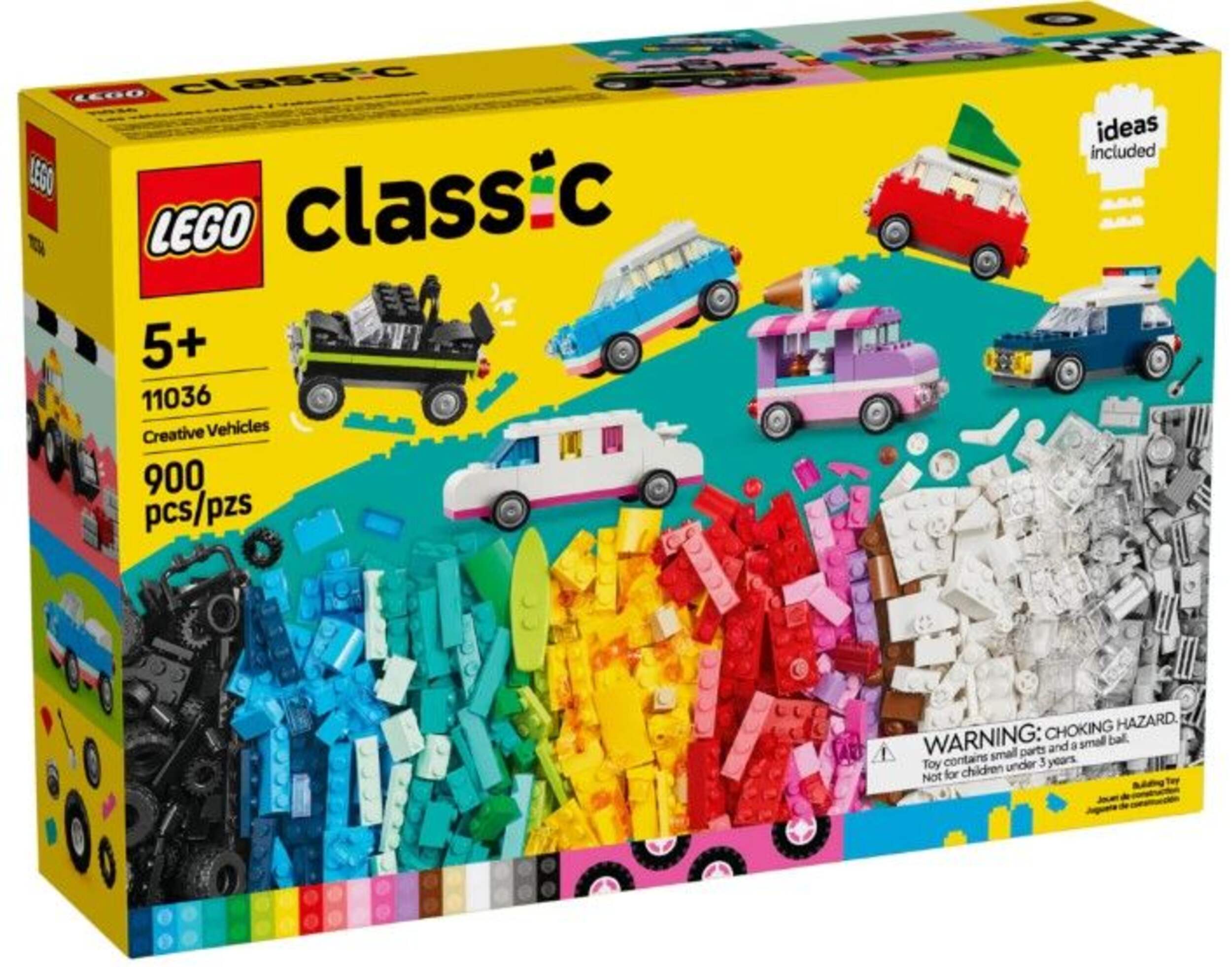 LEGO® Classic Lots of Bricks Front_Angled_Right