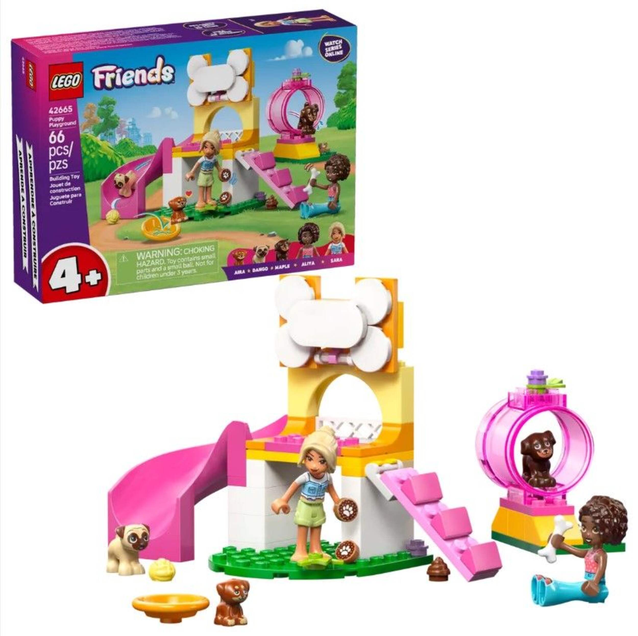 LEGO® Friends Puppy Playground - 42665, 66-pcs, Ages 4+ Composite_or_Mixed
