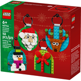 Sélection d'ornements de Noël LEGO 40744 Front_Angled_Left