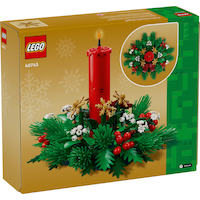 Le centre de table de Noël LEGO 40743 Front_Angled_Right
