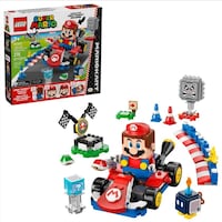 LEGO® Super Mario Mario Kart¿ ¿ Interactive LEGO® Mario¿ & Standard Kart - 72043, 278-pcs, Ages 7+