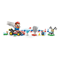 LEGO® Super Mario Mario Kart™ – Interactive LEGO® Mario™ & Standard Kart - 72043, 278-pcs, Ages 7+ Composite_or_Mixed