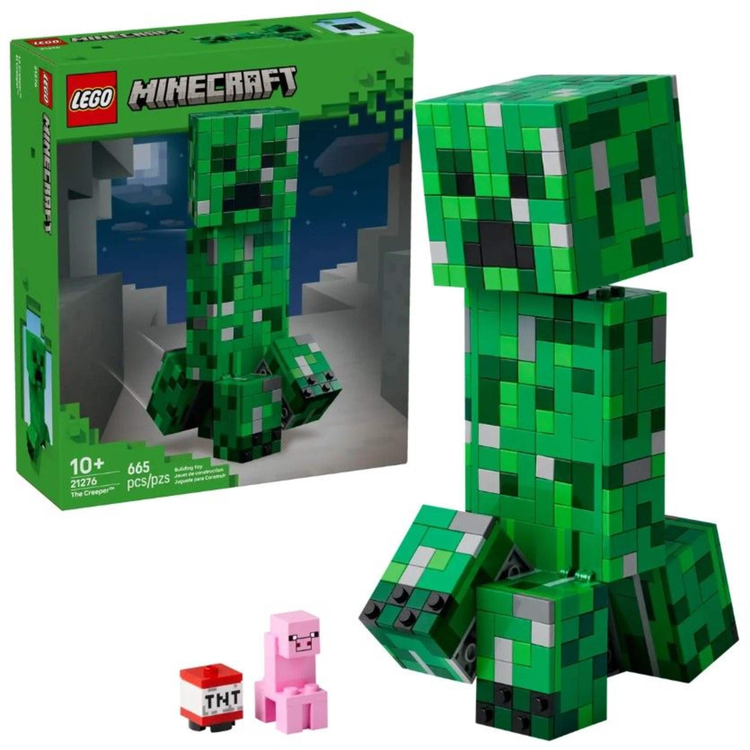 LEGO® Minecraft The Creeper - 21276, 665-pcs, Ages 10+ Composite_or_Mixed