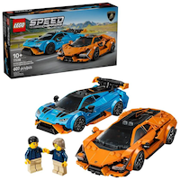 LEGO® Speed Champions Lamborghini Revuelto & Huracán STO - 77238, 607-pcs, Ages 10+ Composite_or_Mixed