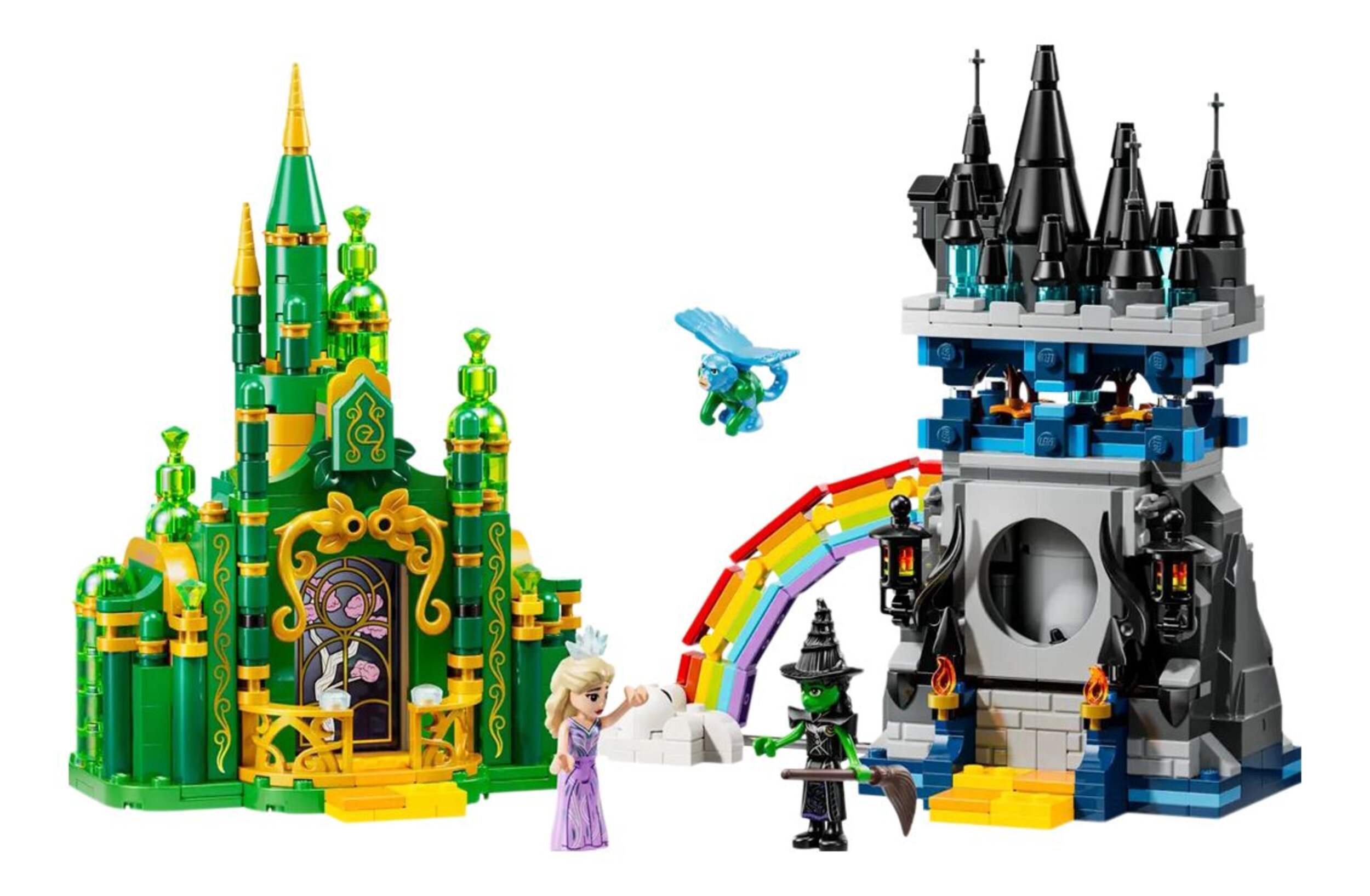 LEGO® Wicked Emerald City & Kiamo Ko Castle  - 75689, 860-pcs, Ages 9+ Composite_or_Mixed
