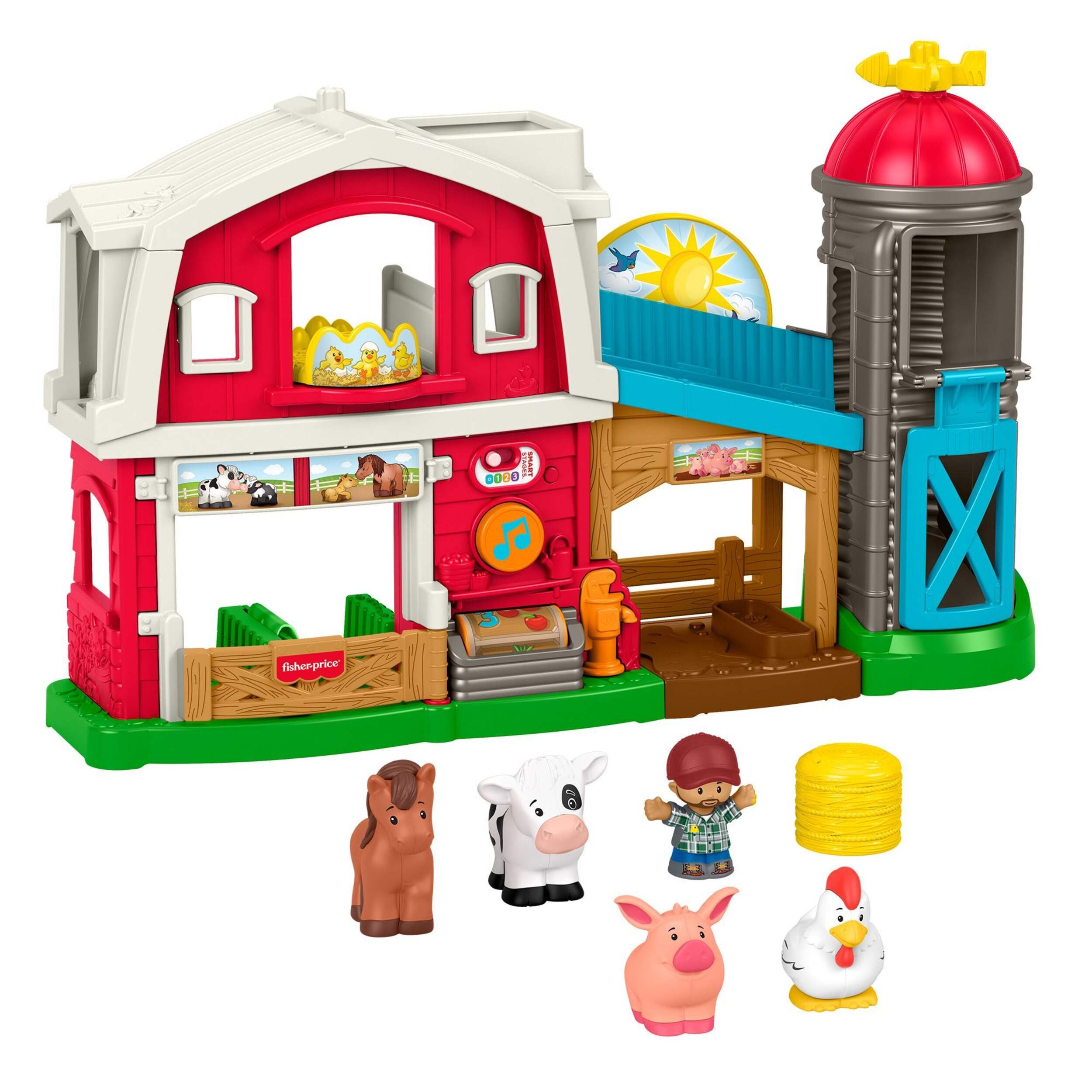Grange de ferme Fisher Price Front_Angled_Right