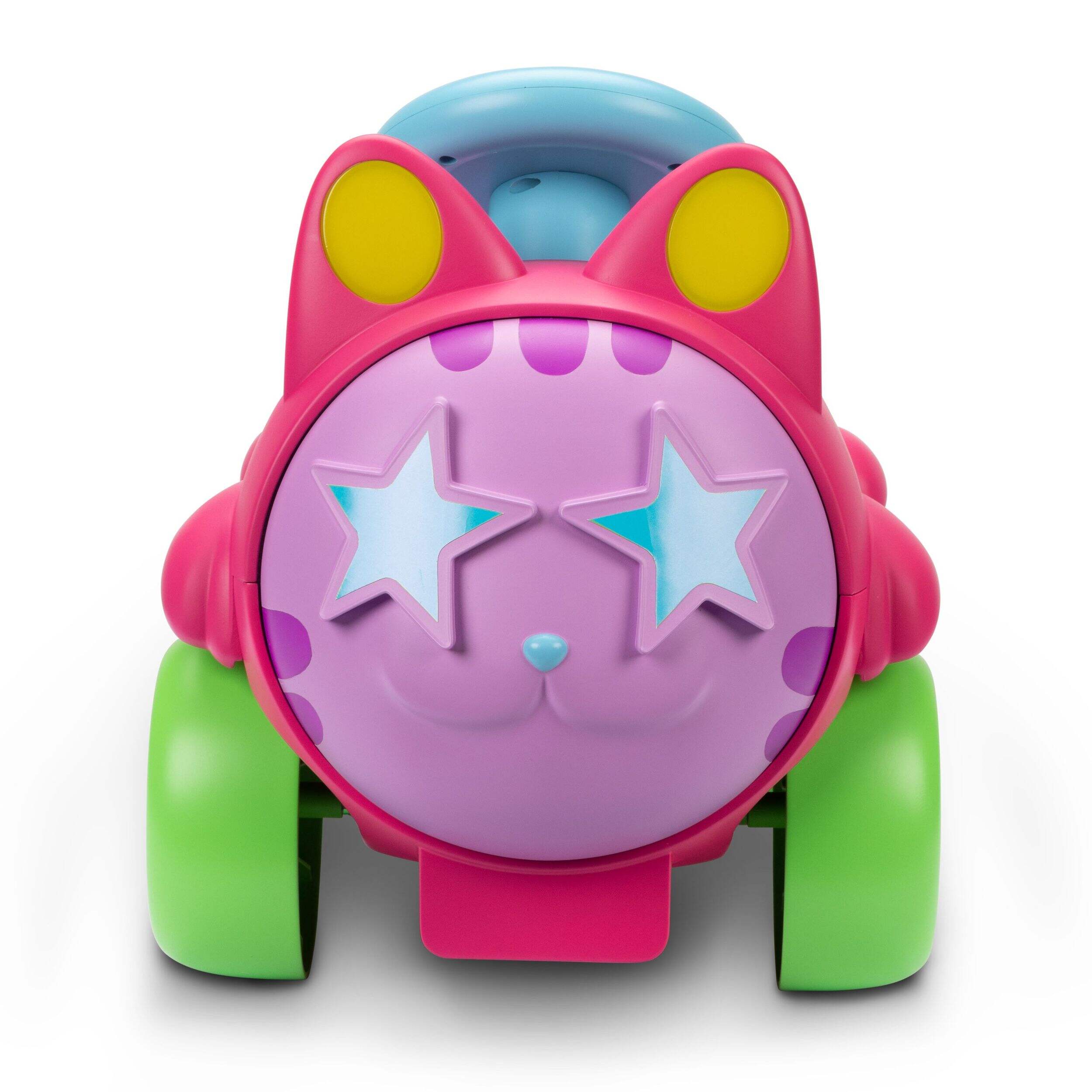 Gabby's Dollhouse Party Bus Ride On Front_Flat