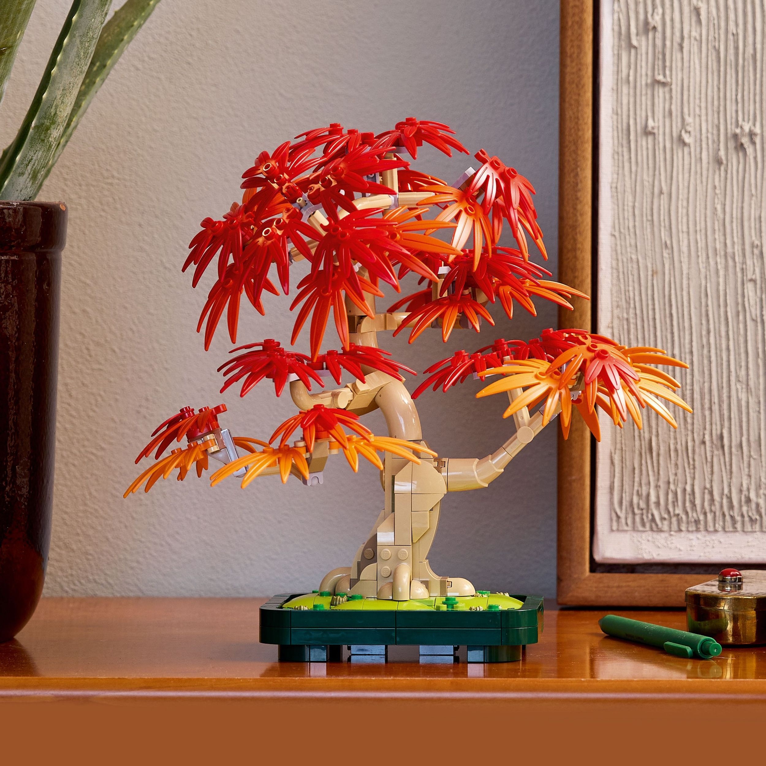 LEGO® Botanicals Japanese Red Maple Bonsai Tree - 10348, 474-pcs