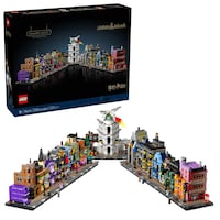 LEGO® Harry Potter Diagon Alley¿ Wizarding Shops - 76444, 2750-pcs, Ages 18+