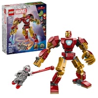 Le robot d'Iron Man contre Ultron LEGO Marvel (76307), 101 pièces, 6 ans et plus