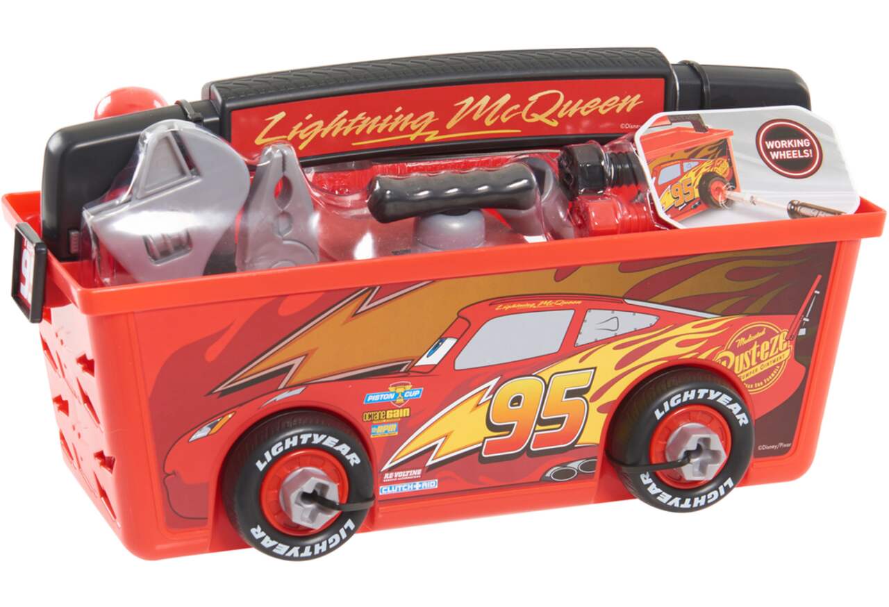 Disney Cars Race Ready Lightning McQueen Tool Kit