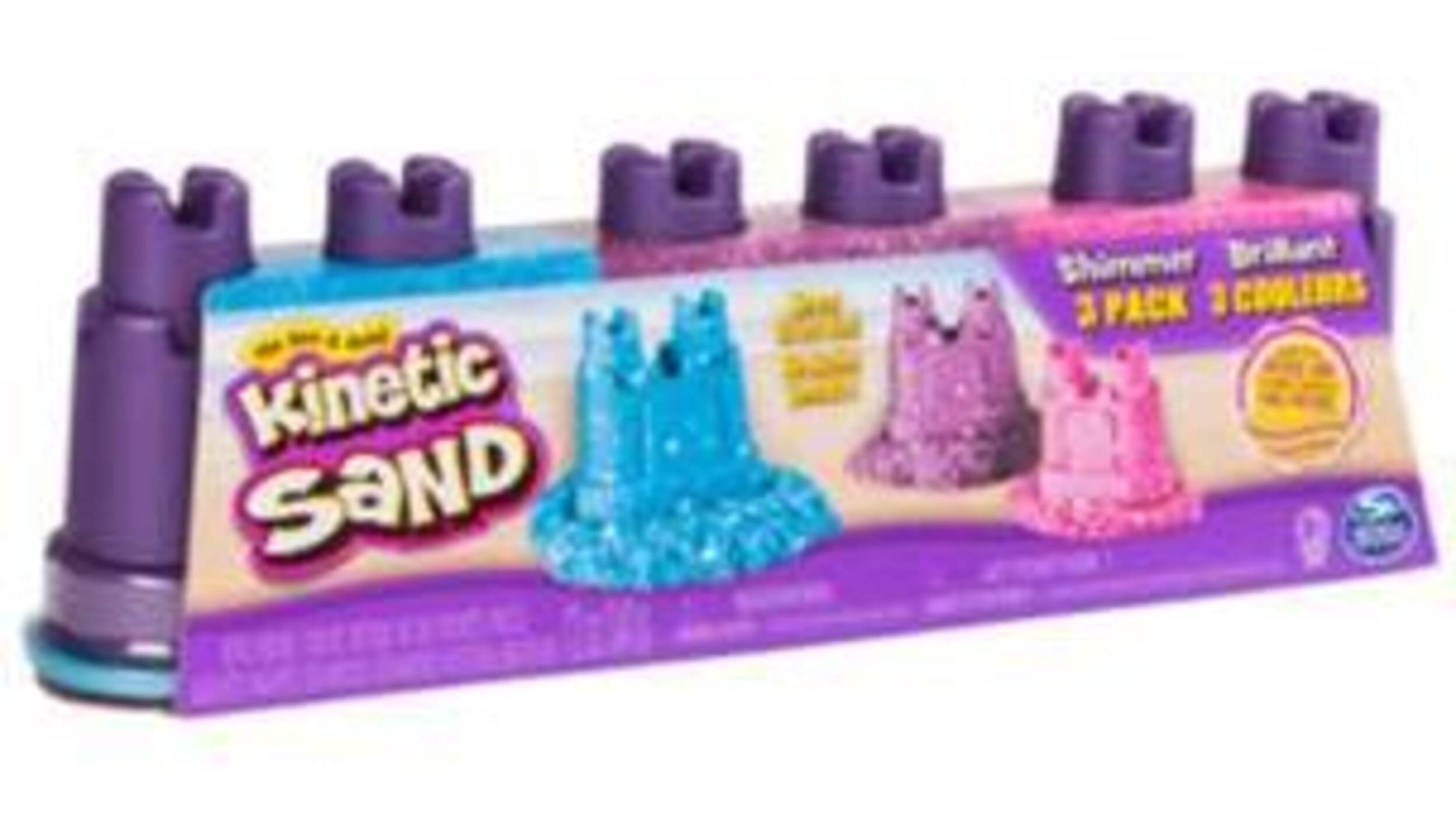 Sable brillant Kinetic Sand, paq. 3, 3&nbsp;ans et plus Front_Three_Fourths_Angled_Right