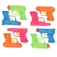 Banzai Mini Soaker Water Blasters, Kids' Outdoor Summer Water Toy, Age 3+, 8-Pk Composite_or_Mixed