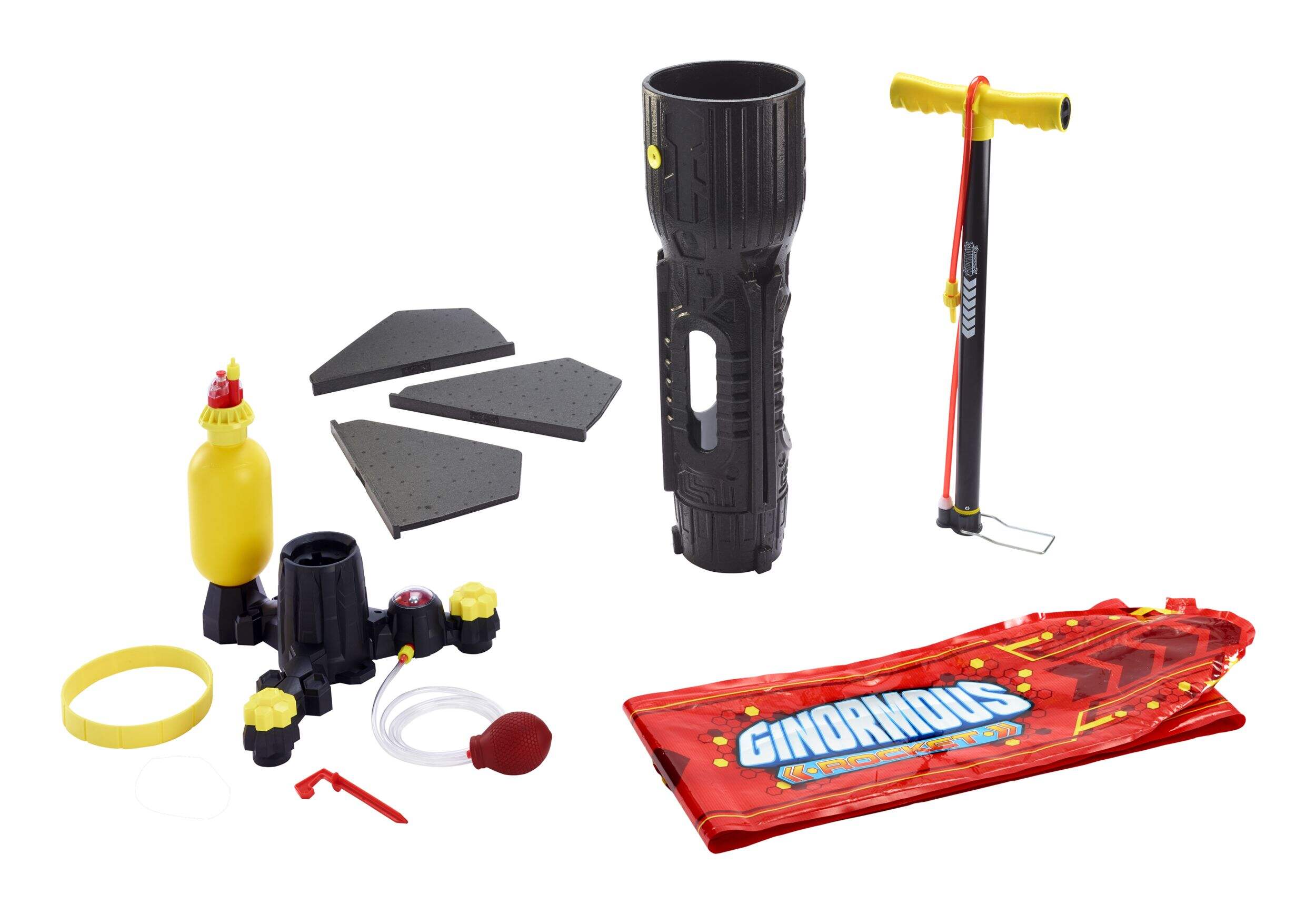 Mattel Ginormous Rocket Outdoor Water Powered Blaster Toy, Launches 150