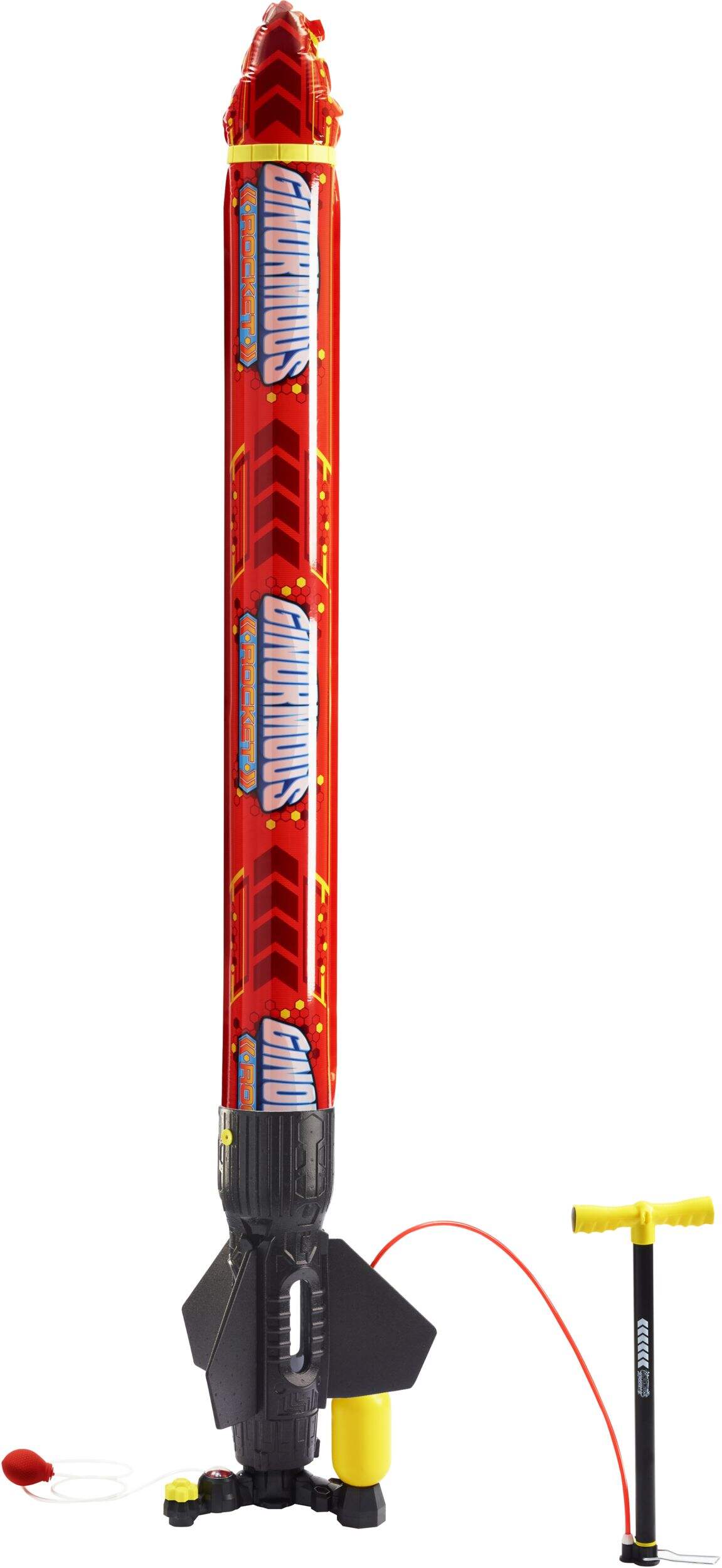 Mattel Ginormous Rocket Outdoor Water Powered Blaster Toy, Launches 150+ Feet, Age 14+ Front_Angled_Left