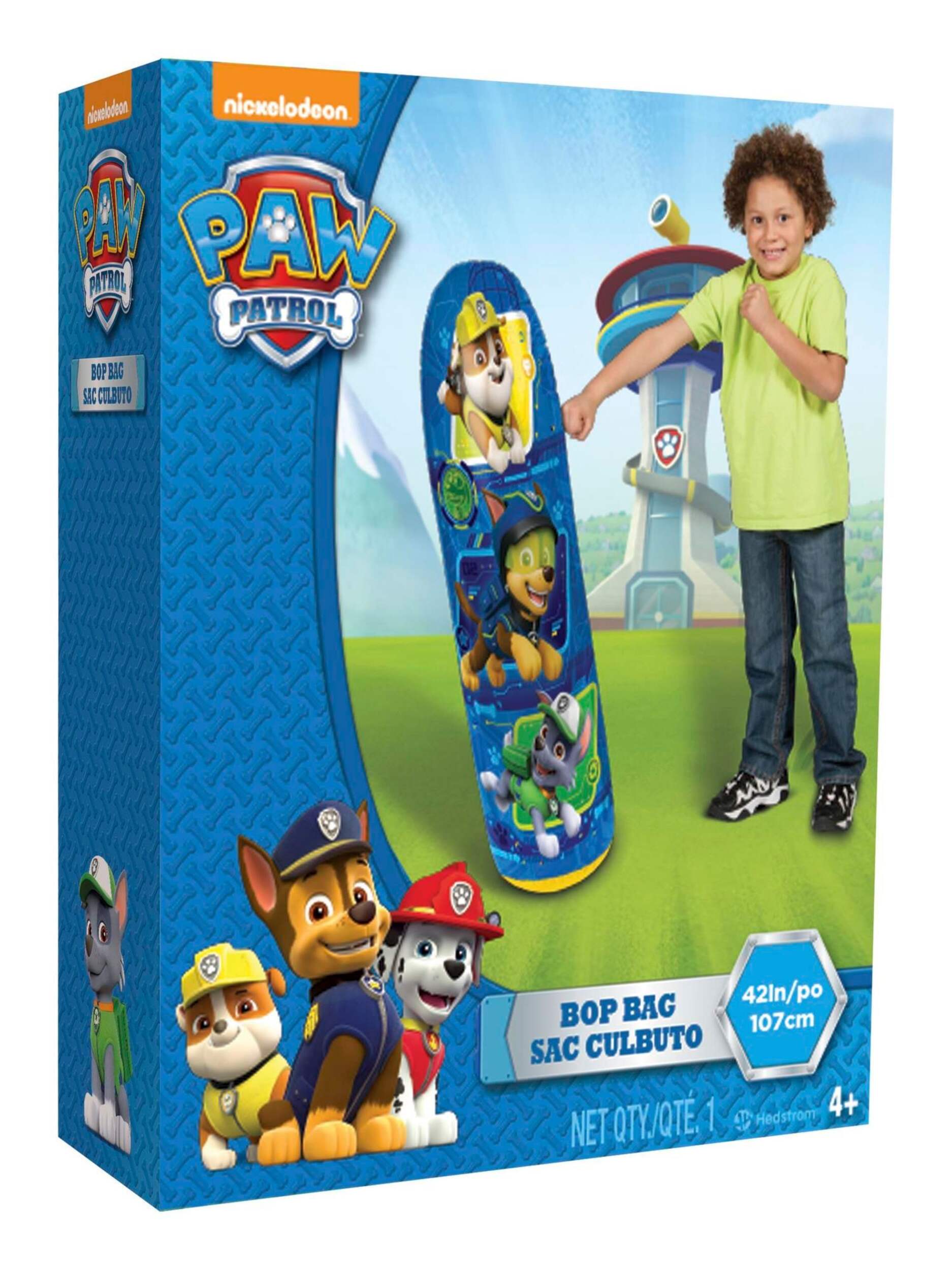 Marvel Licensed Inflatable Bop Bag, Assorted, 42-in, Ages 4+ Front_Three_Fourths_Angled_Right