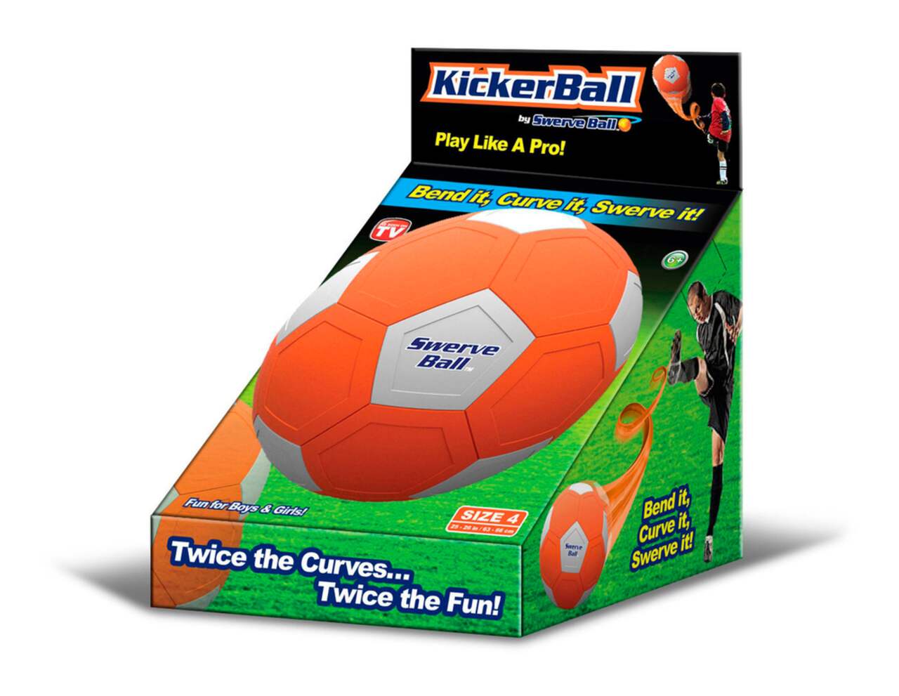 KickerBall by Swerve Ball, Ages 6+