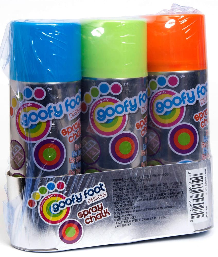 Goofy Foot Spray Chalk, 3-pk | Canadian Tire