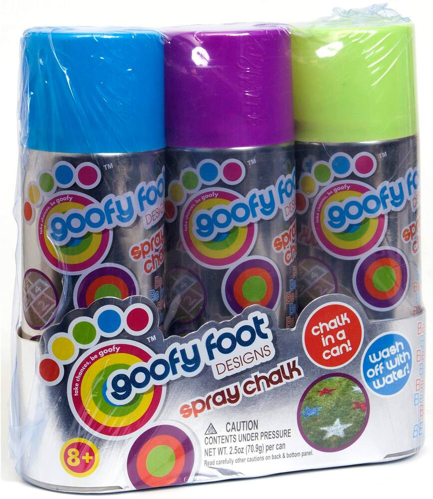 Goofy Foot Spray Chalk, 3-pk | Canadian Tire